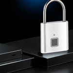 Server Kitchen Outdoor Waterproof Smart Fingerprint Padlock – Biometric Security Lock for Gym,
