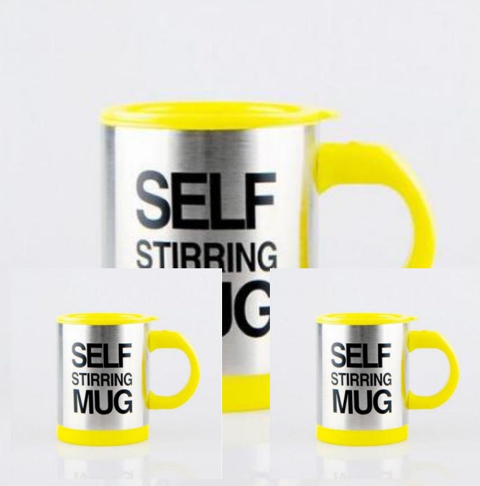 The Future of Drinking is Here – Automatic Self-Stirring 304 Stainless Steel Mug!