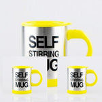 The Future of Drinking is Here – Automatic Self-Stirring 304 Stainless Steel Mug!