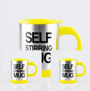 The Future of Drinking is Here – Automatic Self-Stirring 304 Stainless Steel Mug!