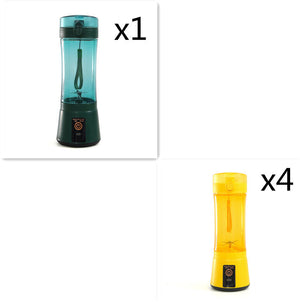 Blend Anywhere, Anytime with the Portable USB Rechargeable Blender!
