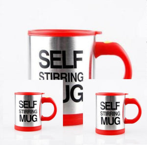 The Future of Drinking is Here – Automatic Self-Stirring 304 Stainless Steel Mug!