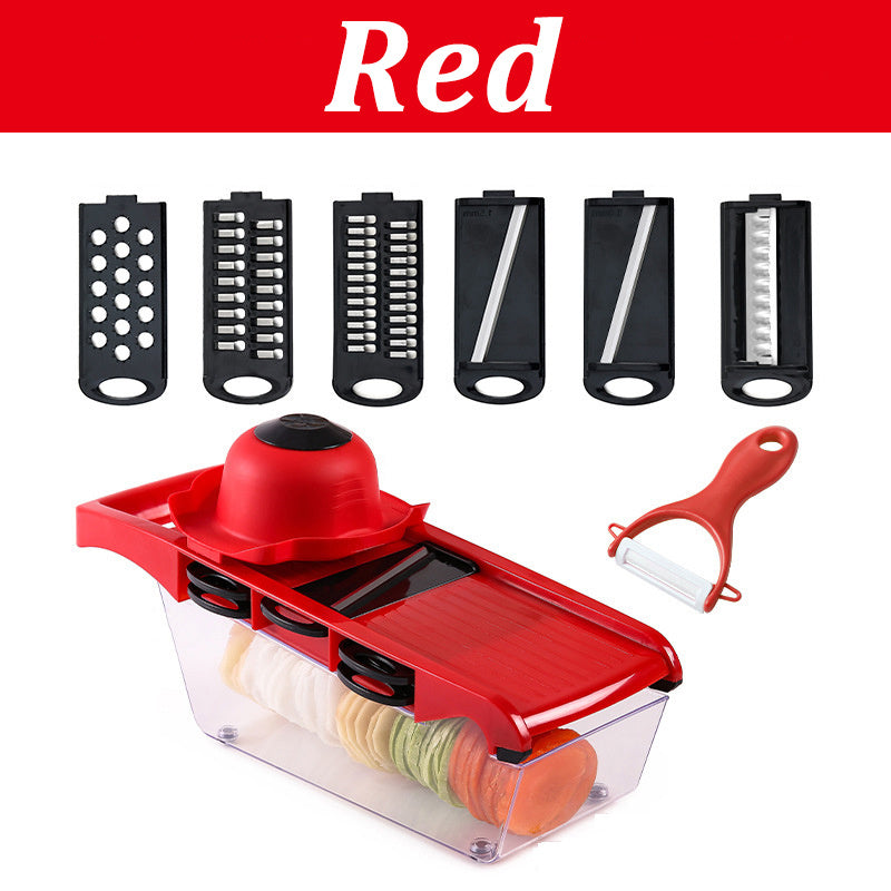 Transform Your Meal Prep with the 7-in-1 Multifunctional Vegetable Cutter