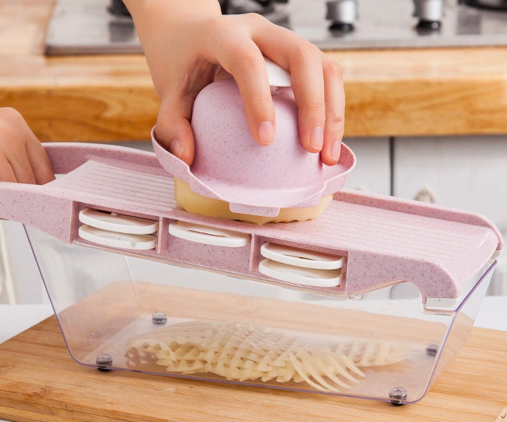 Transform Your Meal Prep with the 7-in-1 Multifunctional Vegetable Cutter