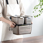 Maximize Freshness & Space with the Large Capacity Refrigerator Storage Box!