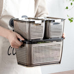Maximize Freshness & Space with the Large Capacity Refrigerator Storage Box!