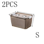 Maximize Freshness & Space with the Large Capacity Refrigerator Storage Box!