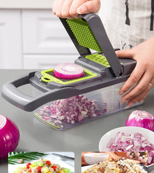 Transform Your Meal Prep with the 7-in-1 Multifunctional Vegetable Cutter