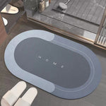 Absorbent Diatom Ooze Soft Cushion Foot Mat – Quick-Drying & Stylish Comfort