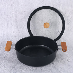 Ceramic Non-Stick Stew Pot - Multi-Functional Hot Pot with Lid