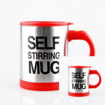 The Future of Drinking is Here – Automatic Self-Stirring 304 Stainless Steel Mug!
