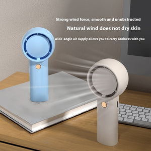 Stay Cool Anywhere with the Turbine Small Handheld Fan!