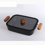 Ceramic Non-Stick Stew Pot - Multi-Functional Hot Pot with Lid