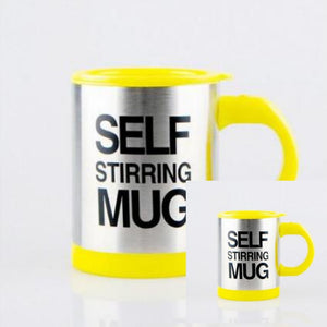 The Future of Drinking is Here – Automatic Self-Stirring 304 Stainless Steel Mug!