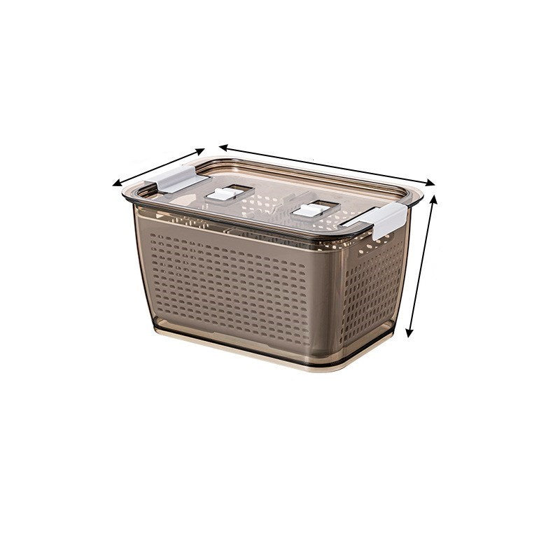 Maximize Freshness & Space with the Large Capacity Refrigerator Storage Box!
