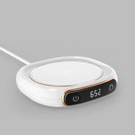 Electric Heating Coaster Pad with Constant Temperature Control for Tea, Coffee, Milk & Desktop Use