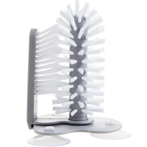 2-in-1 Cup Scrubber & Glass Cleaner - 360° Cleaning Brush