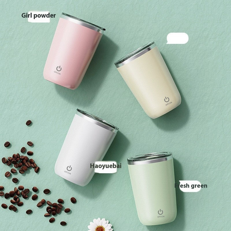 Never Stir Your Coffee Again – The Smart Auto Stirring Electric Cup!