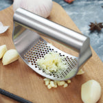 Upgraded Stainless Steel Garlic Press Squeezer – Manual GarlicTools Kitchen Gadgets