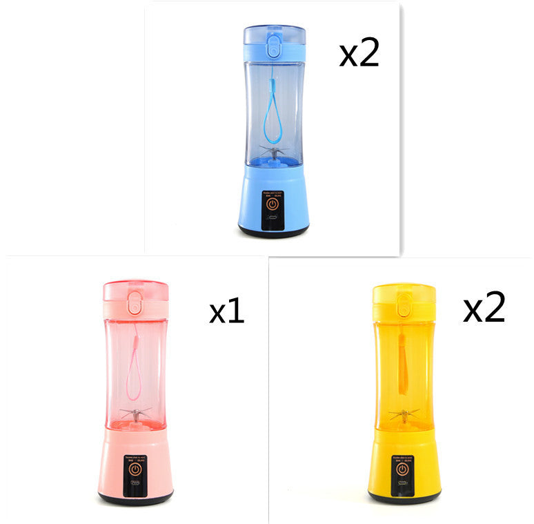 Blend Anywhere, Anytime with the Portable USB Rechargeable Blender!