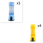 Blend Anywhere, Anytime with the Portable USB Rechargeable Blender!