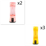 Blend Anywhere, Anytime with the Portable USB Rechargeable Blender!