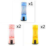 Blend Anywhere, Anytime with the Portable USB Rechargeable Blender!