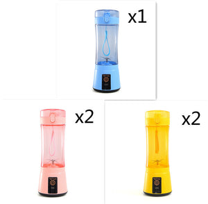Blend Anywhere, Anytime with the Portable USB Rechargeable Blender!