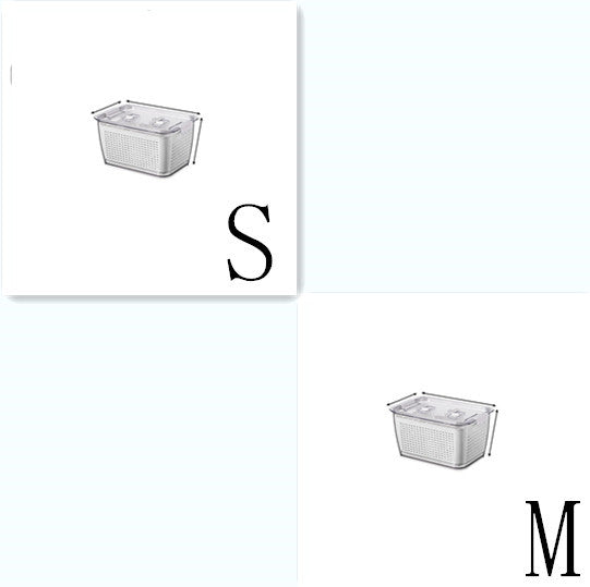 Maximize Freshness & Space with the Large Capacity Refrigerator Storage Box!
