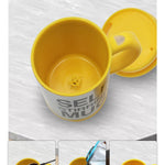 The Future of Drinking is Here – Automatic Self-Stirring 304 Stainless Steel Mug!