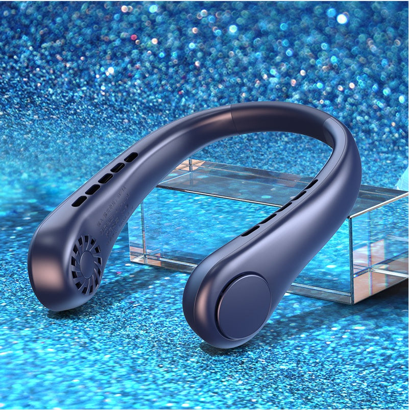 The Ultimate Hands-Free Cooling Solution – Bladeless Neck Fan!