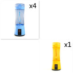 Blend Anywhere, Anytime with the Portable USB Rechargeable Blender!