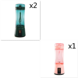 Blend Anywhere, Anytime with the Portable USB Rechargeable Blender!