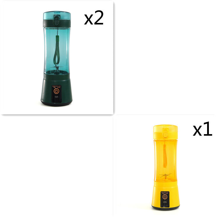Blend Anywhere, Anytime with the Portable USB Rechargeable Blender!