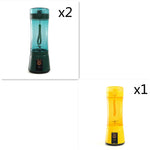 Blend Anywhere, Anytime with the Portable USB Rechargeable Blender!