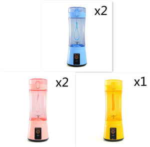 Blend Anywhere, Anytime with the Portable USB Rechargeable Blender!