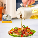 2-in-1 Oil Sprayer & Pour Bottle – Smart, Stylish, and Healthy Cooking!