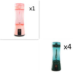 Blend Anywhere, Anytime with the Portable USB Rechargeable Blender!