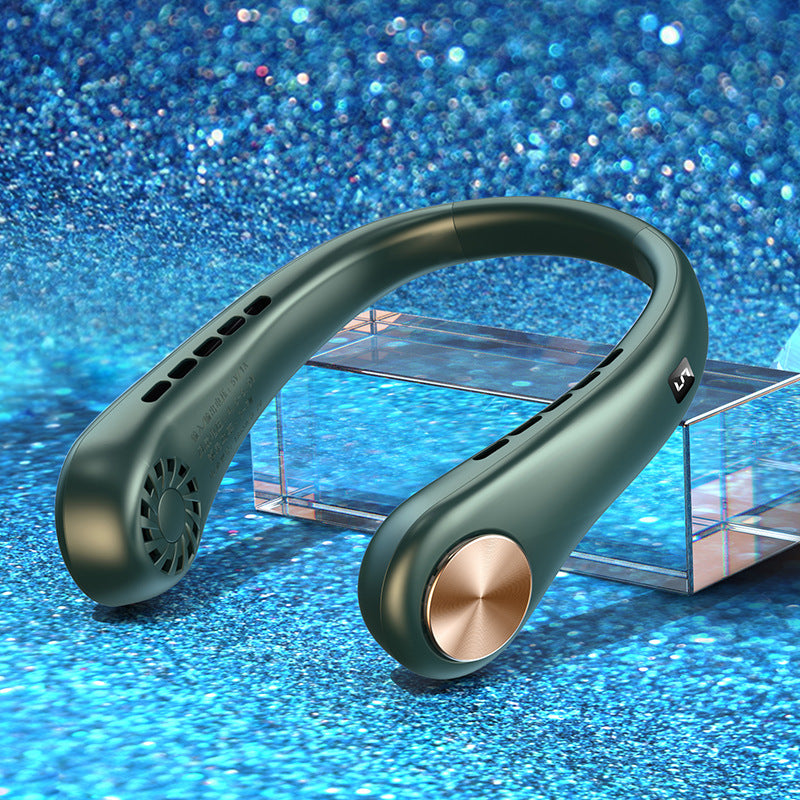 The Ultimate Hands-Free Cooling Solution – Bladeless Neck Fan!
