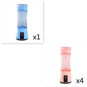 Blend Anywhere, Anytime with the Portable USB Rechargeable Blender!