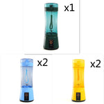 Blend Anywhere, Anytime with the Portable USB Rechargeable Blender!