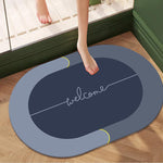 Absorbent Diatom Ooze Soft Cushion Foot Mat – Quick-Drying & Stylish Comfort