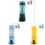 Blend Anywhere, Anytime with the Portable USB Rechargeable Blender!