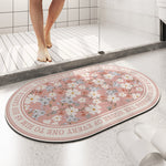 Absorbent Diatom Ooze Soft Cushion Foot Mat – Quick-Drying & Stylish Comfort