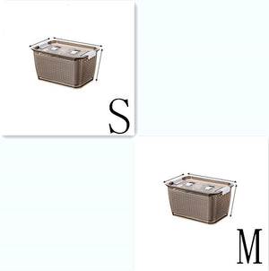 Maximize Freshness & Space with the Large Capacity Refrigerator Storage Box!