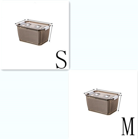 Maximize Freshness & Space with the Large Capacity Refrigerator Storage Box!