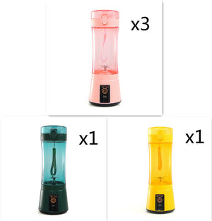 Blend Anywhere, Anytime with the Portable USB Rechargeable Blender!