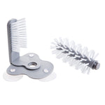 2-in-1 Cup Scrubber & Glass Cleaner - 360° Cleaning Brush
