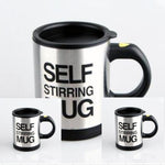 The Future of Drinking is Here – Automatic Self-Stirring 304 Stainless Steel Mug!
