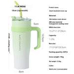 Stainless Steel Vacuum Cup with Straw – 3rd Gen Large-Capacity Insulated Bottle (40oz)